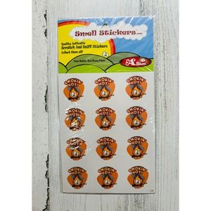 Rare Scratch & sniff happy Allie scented Sticker Matte pack Smokin Hot Fire New